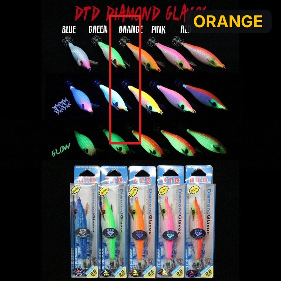 Dtd Diamond Glavoc 2.5 70 Mm Kalamar Zokası ORANGE
