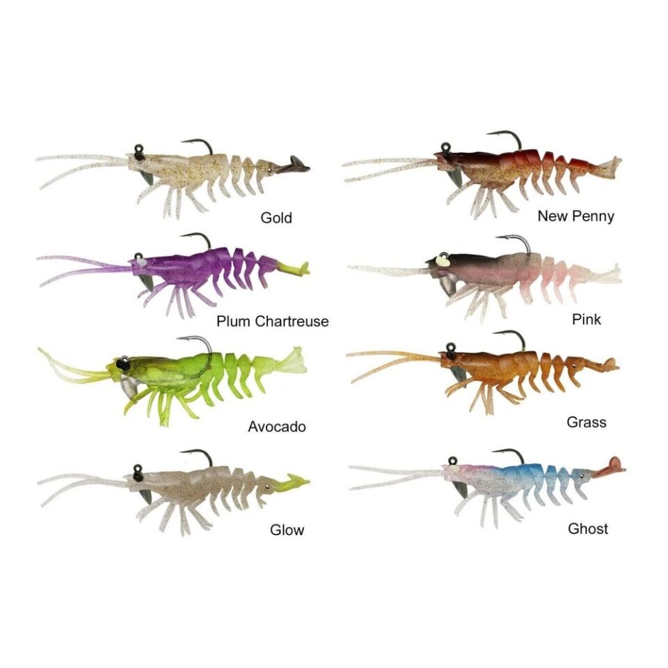 Savage Gear 3D Shrimp RTF 9 cm 7 gr Sahte Balık 2 Adet GOLD