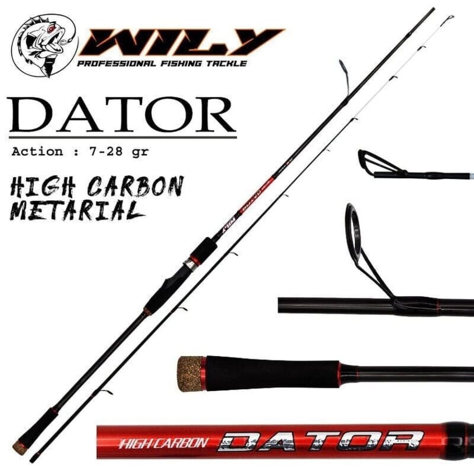 Wily Dator 2.25 m 7-28 gr Spin Kamış