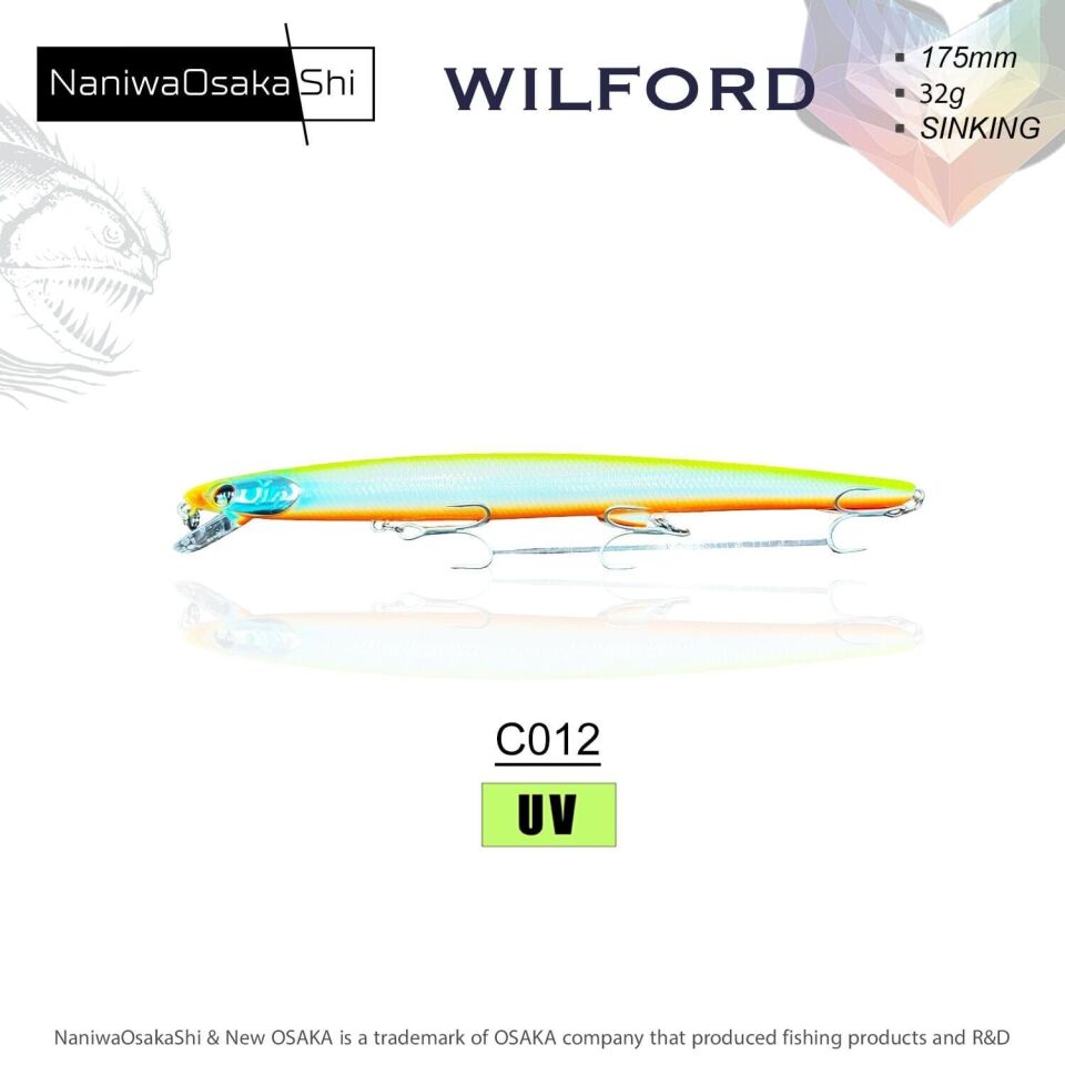 Naniwaosakashi Wilford 17.5cm 32GR Suni Yem