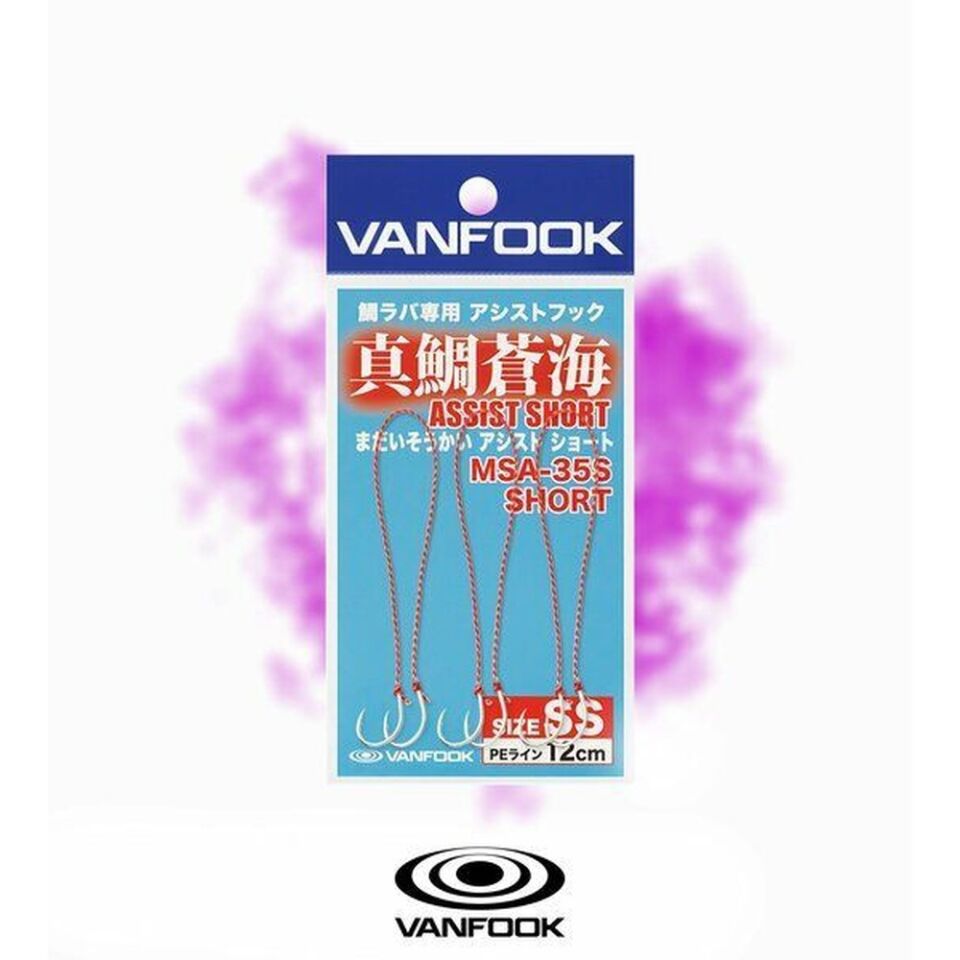 Vanfook Msa-35S Madai Sokai S Tai Rubber Assist İğne Takımı