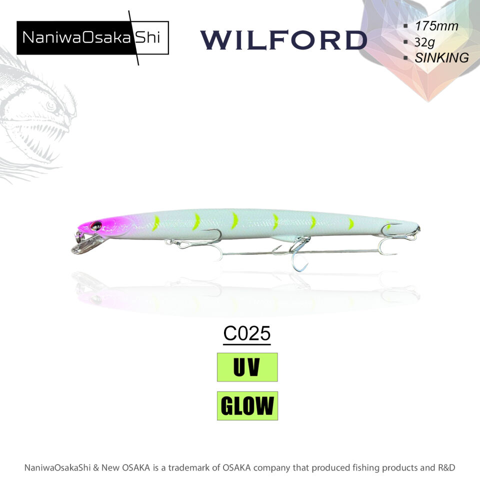 Naniwaosakashi Wilford 17.5cm 32GR Suni Yem C025