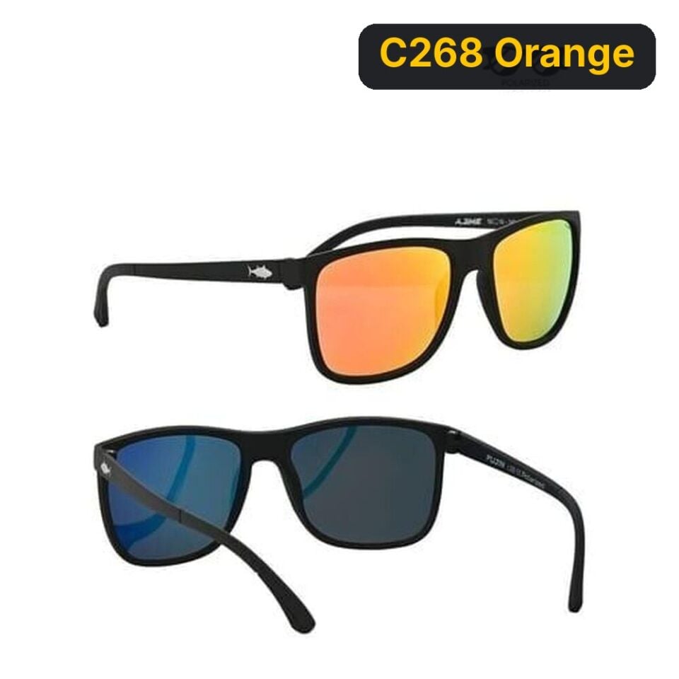 Fujin Ajime Polarize Güneş Gözlüğü C268 Orange