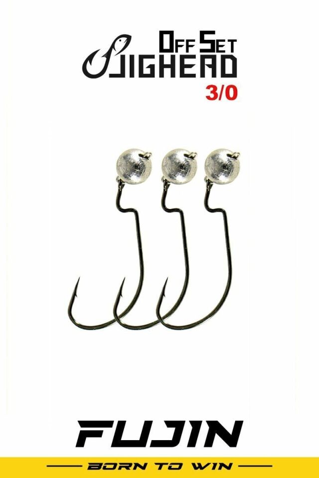 Fujin OffSet Jighead 3-0 7gr