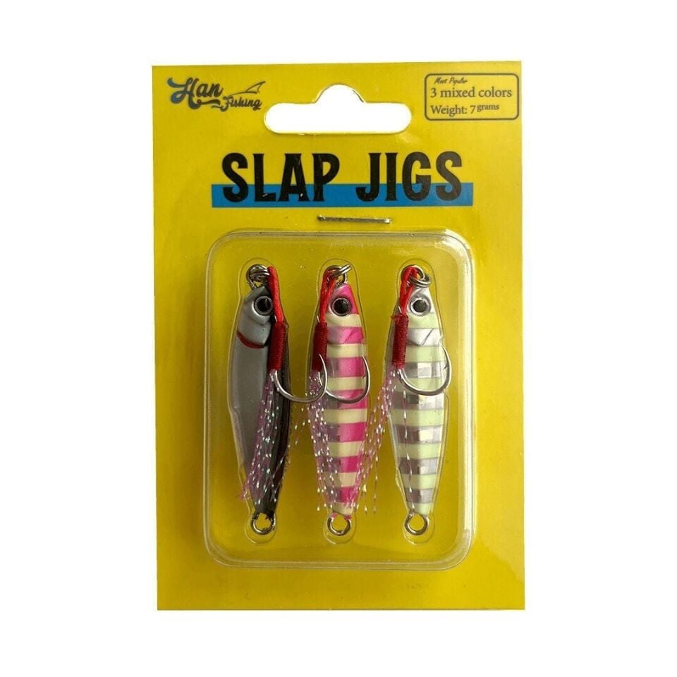 Hanfish Slap Jigs Mix 3 Spj-7 gr