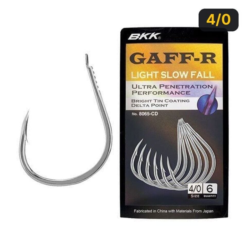 BKK Gaff-R Light Slow Fakll Nikel Iğne 4/0