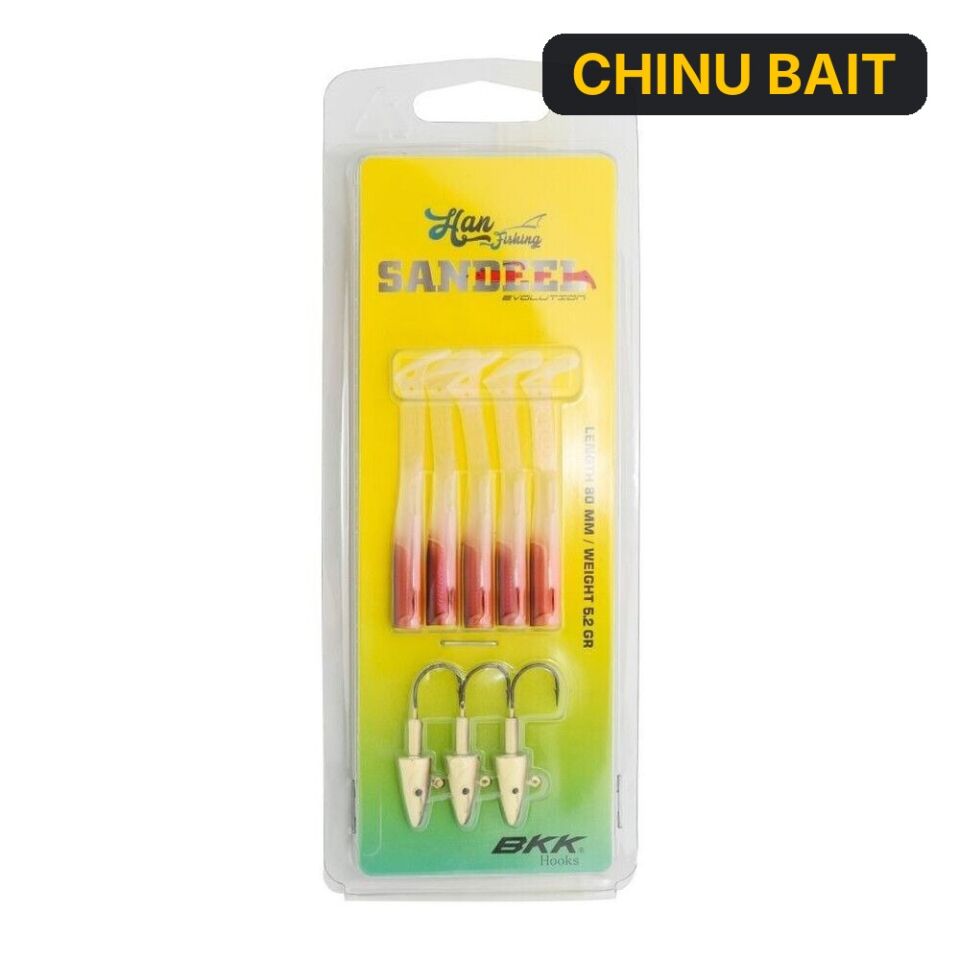 Hanfish Sandeel 80 mm Silikon Yem CHINU BAIT