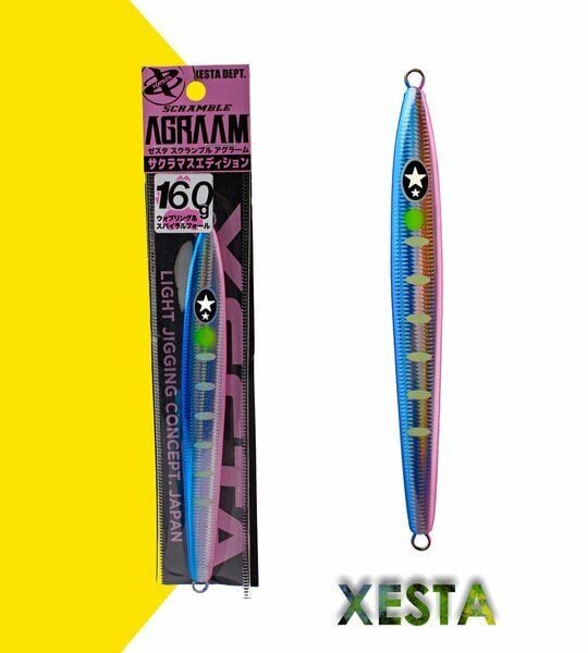 Xesta Agraam Sakuramasu Edition 185G Metal Jig Yem