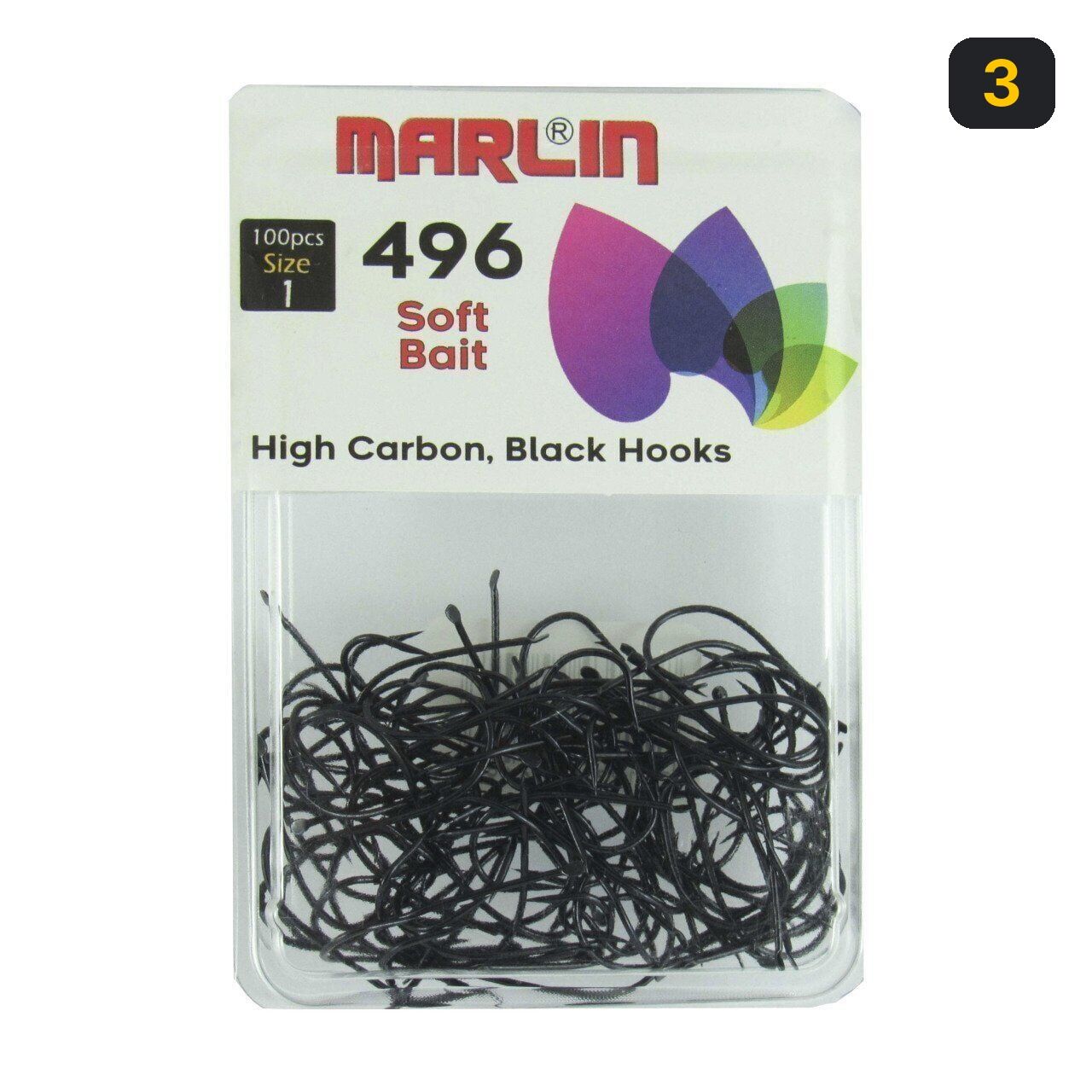 Marlin 496 Siyah Olta İğnesi 3