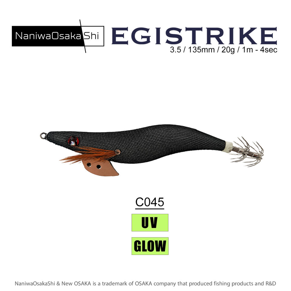 NaniwaOsakaShi EgiStrike 3.5 135mm 20.8g Kalamar Zokası