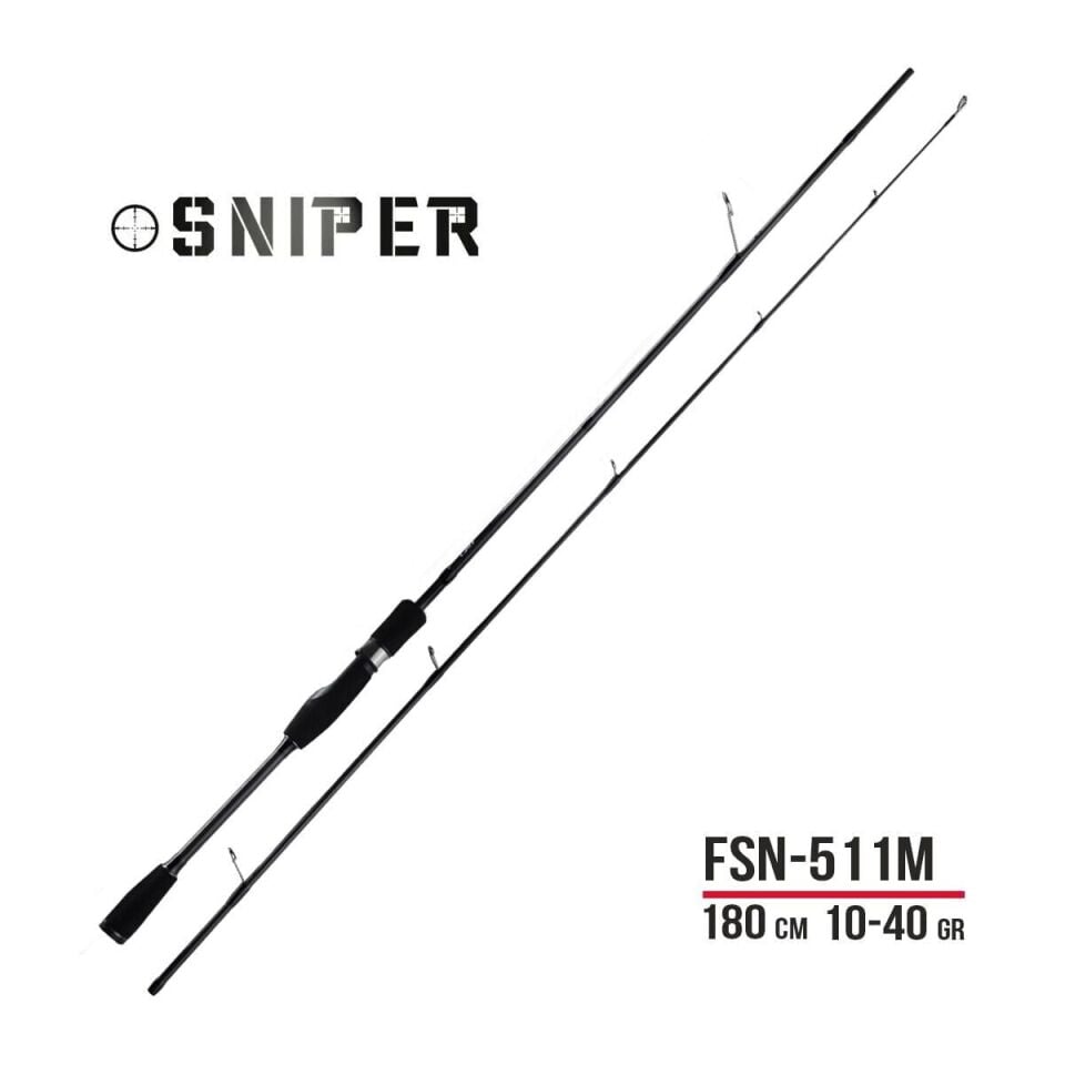 Fujin Sniper 180cm 10-40gr Spin Kamış