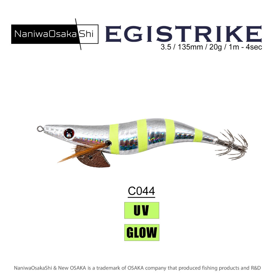 NaniwaOsakaShi EgiStrike 3.5 135mm 20.8g Kalamar Zokası C044