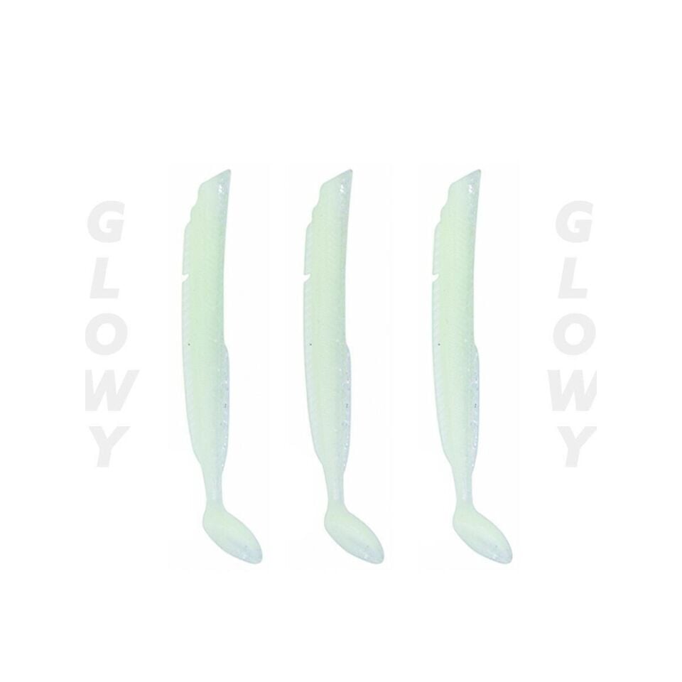 Fujin Salt Eel Body 10cm x3 Silikon Yem Gövde