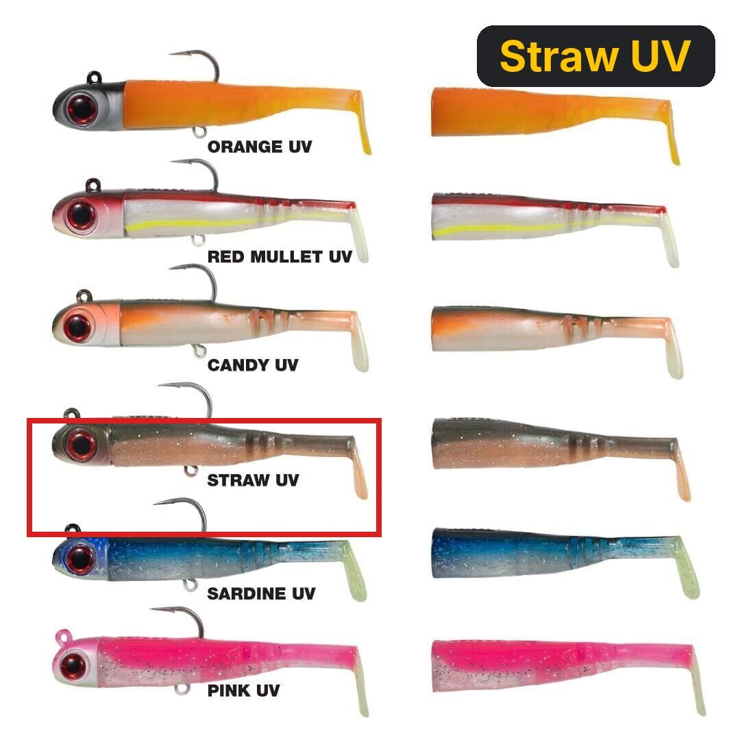 Seabor Lily Shad 150gr 2+1 Silikon Yem Straw UV