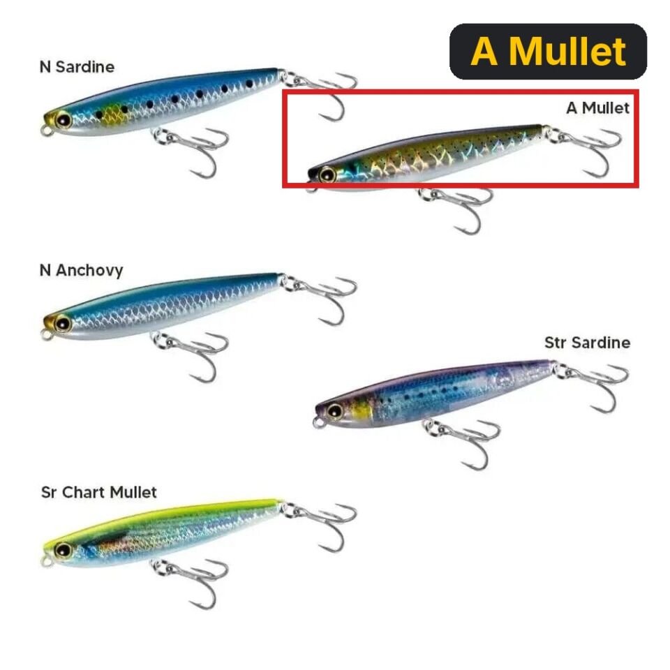 Shimano Exsence Fortuna 7.5 Cm 8 Gr Su Üstü Maket Yem A Mullet