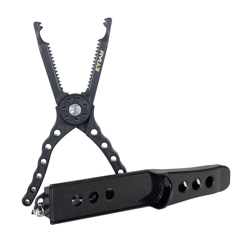 Ryuji Aji Game Fish Holder Black Balık Tutucu Maşa