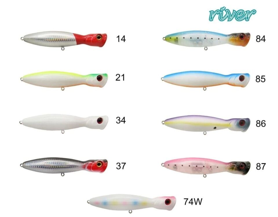 River Bighead Pop 130 13Cm 36G Popper Maket Balık