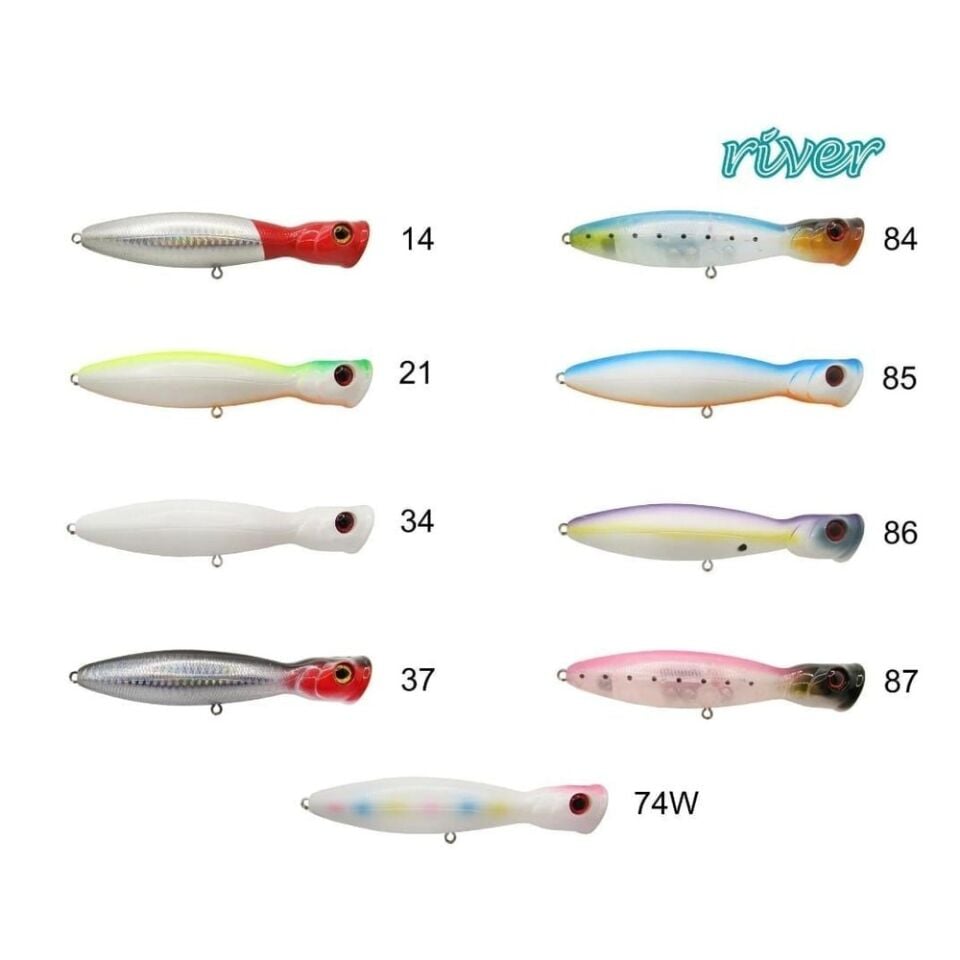 River Bighead Pop 130 13Cm 36G Popper Maket Balık