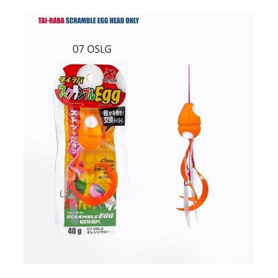 Xesta Tai-Raba Scramble Egg 60G Tai Rubber Yem GDSG