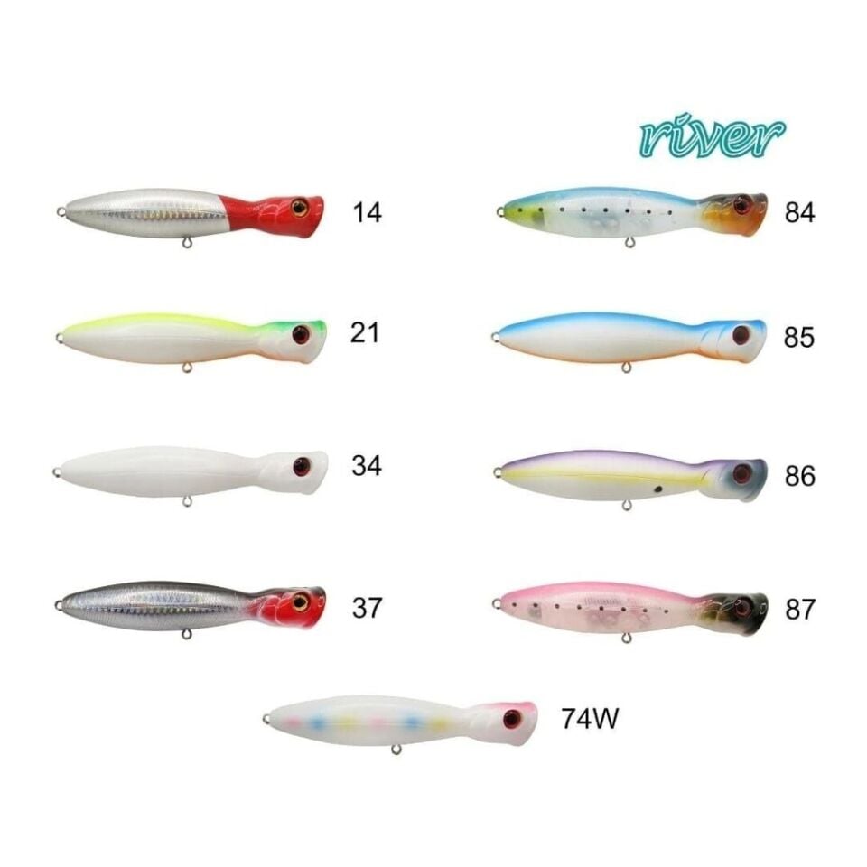 River Bighead Pop 130 13Cm 36G Popper Maket Balık 37