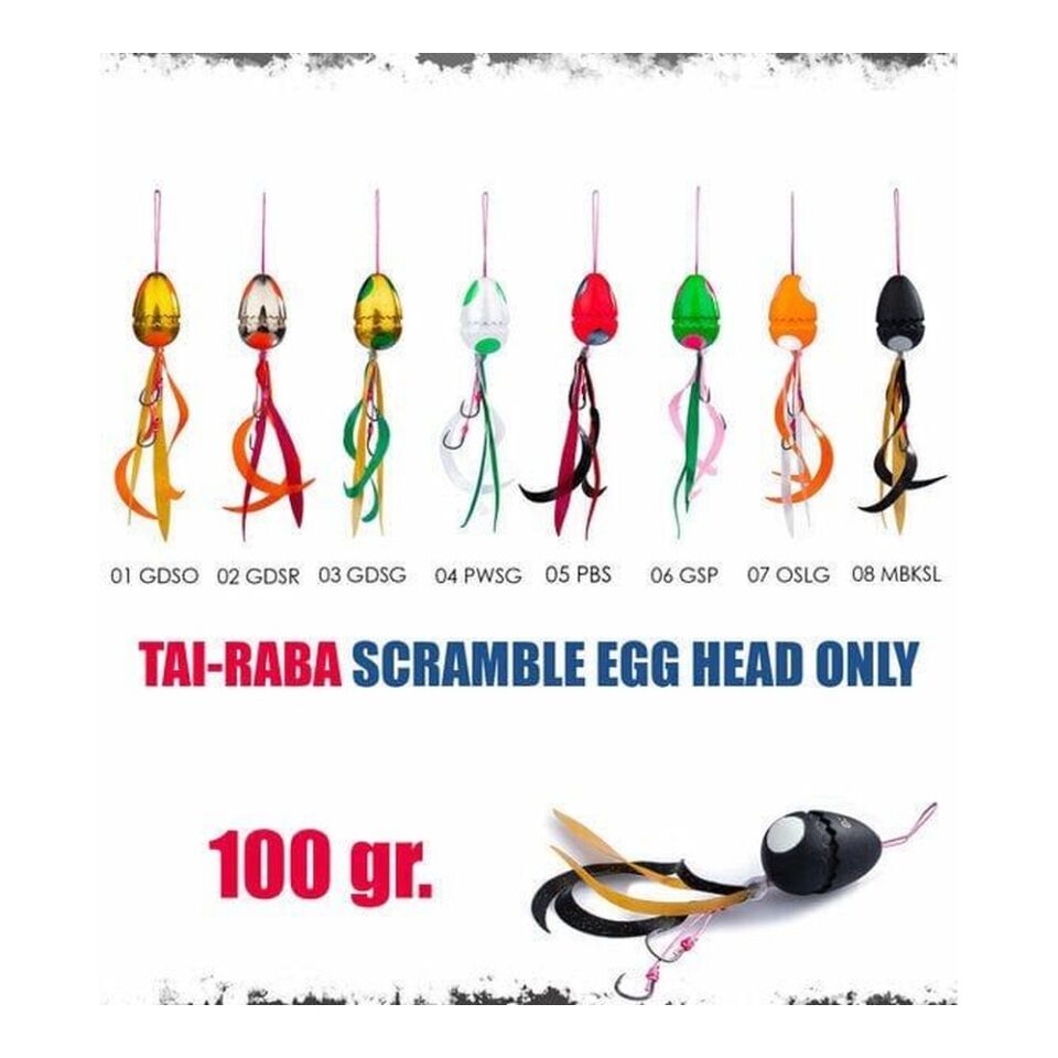 Xesta Tai-Raba Scramble Egg 100G Tai Rubber Yem GDSG