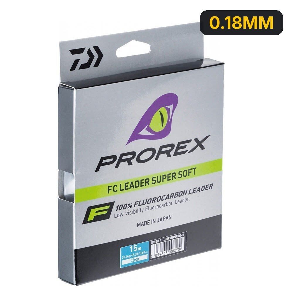 Daiwa Prorex FC Leader Super Soft Fluorocarbon Misina 0.18MM