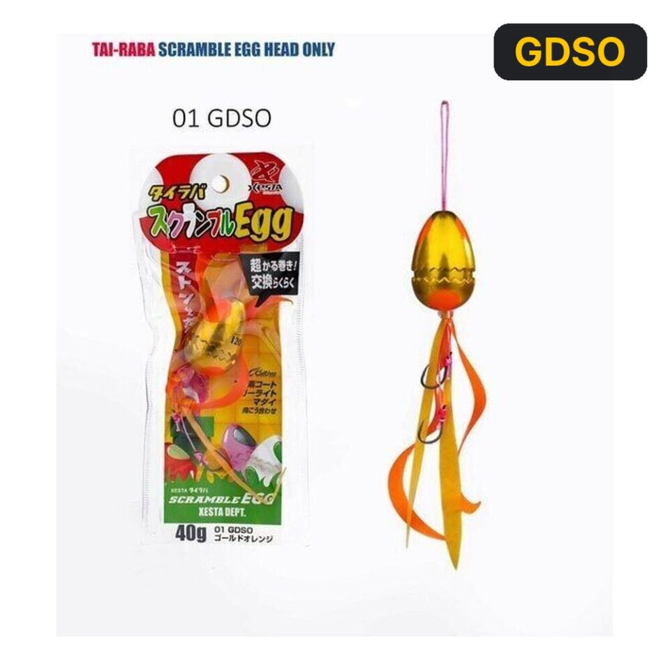 Xesta Tai-Raba Scramble Egg 100G Tai Rubber Yem GDSO