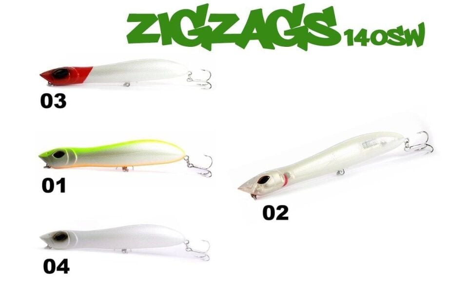 Fujin Zigzags 140sw 26gr Maket Balık