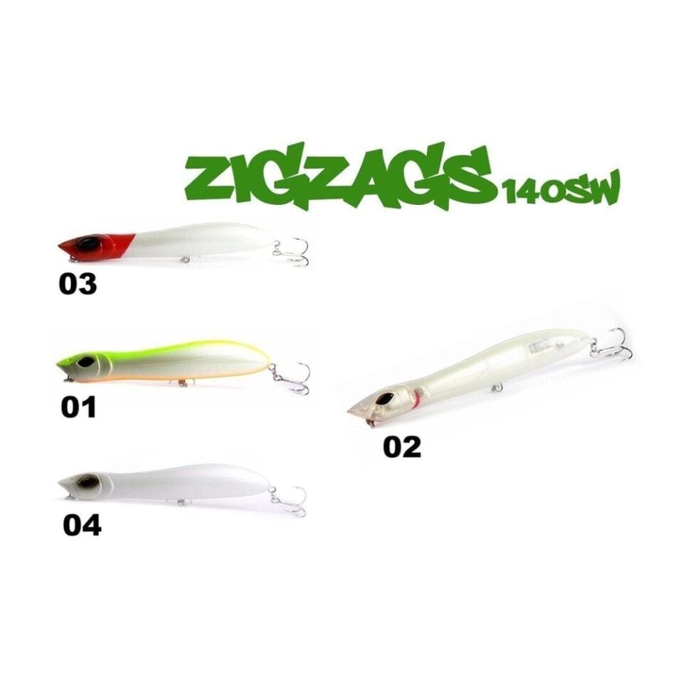 Fujın Zigzags 140SW 26GR Maket Balık
