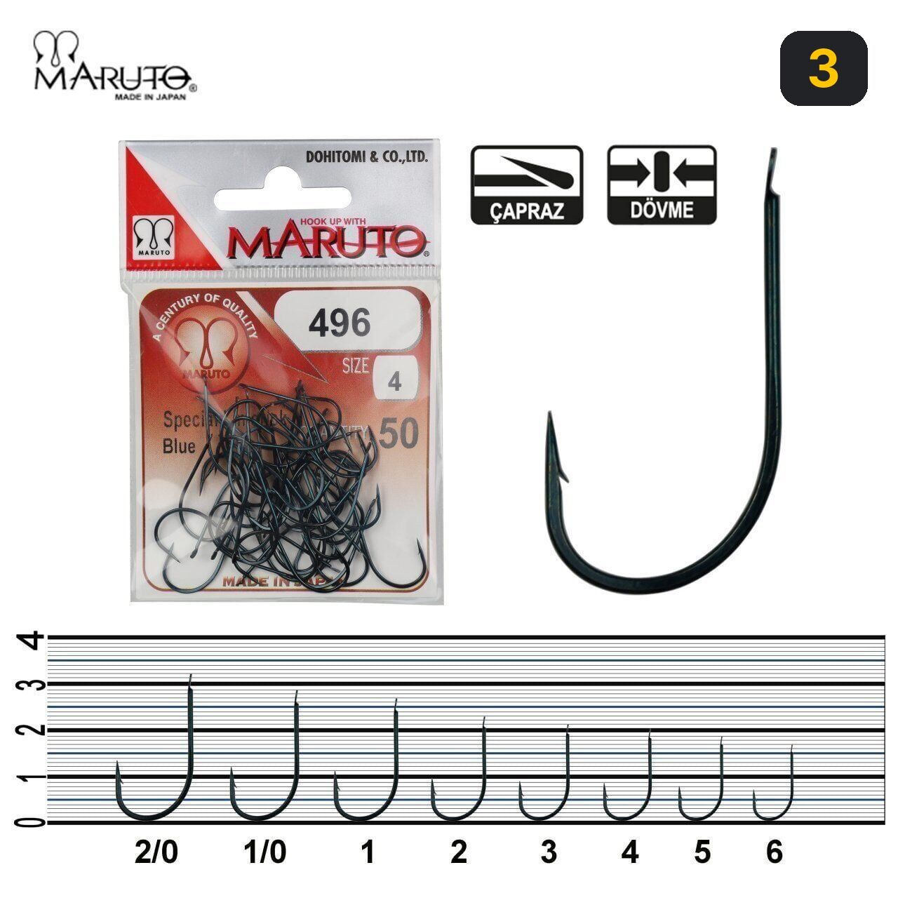 Maruto 496 Mavi İğne 3