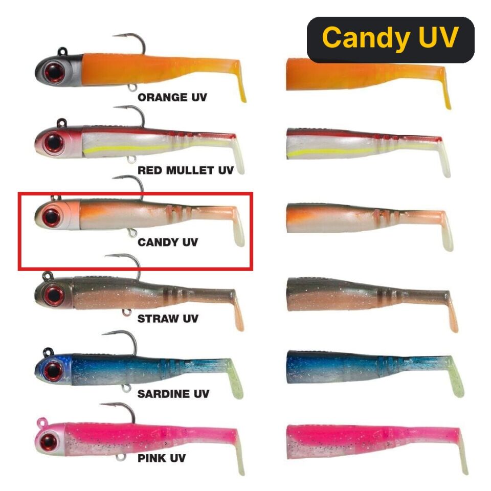 Seabor Lily Shad 100gr 2+1 Silikon Yem Candy UV