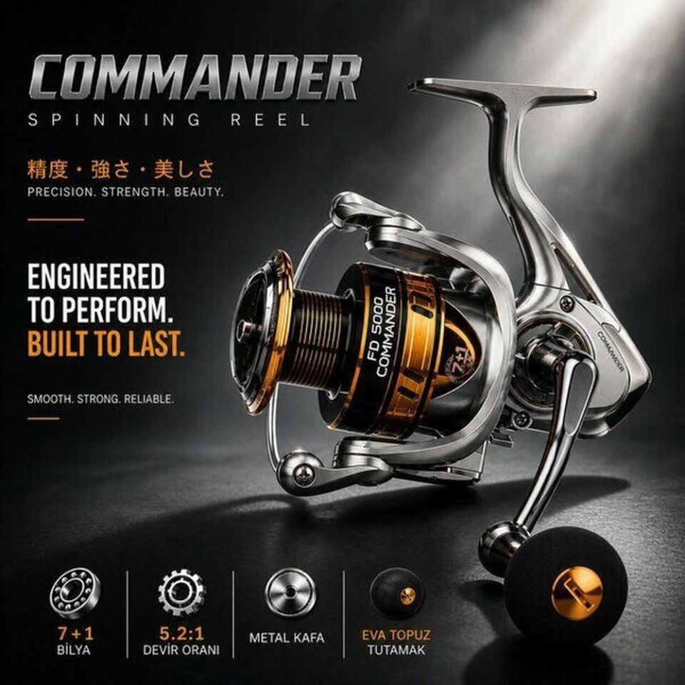 Seagame Commander FD-840 Metal Kafa Olta Makinası