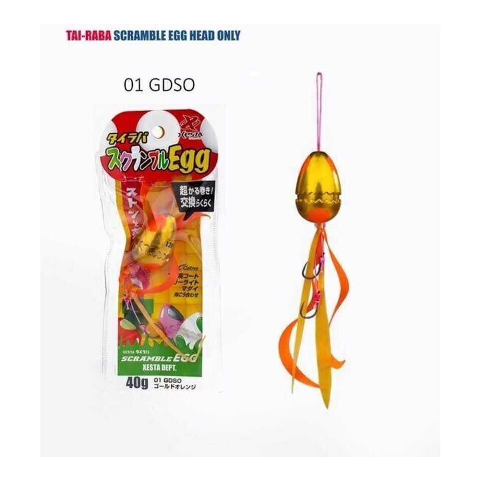 Xesta Tai-Raba Scramble Egg 120G Tai Rubber Yem GDSG