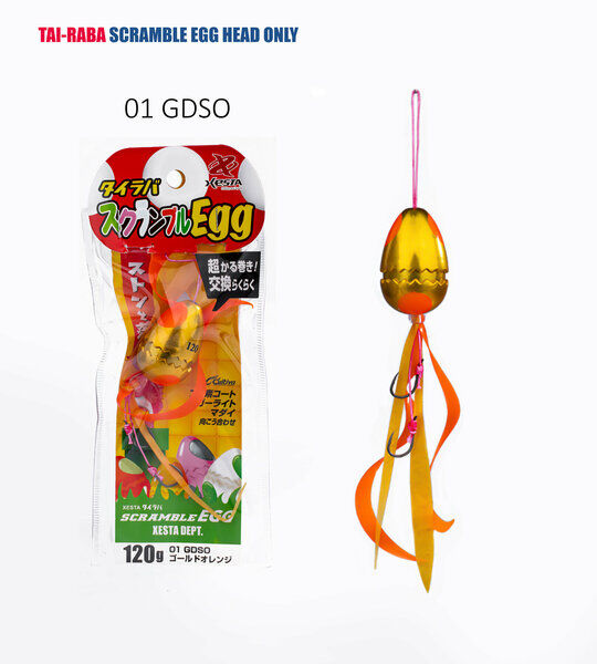 Xesta Tai-Raba Scramble Egg 120G Tai Rubber Yem GDSO