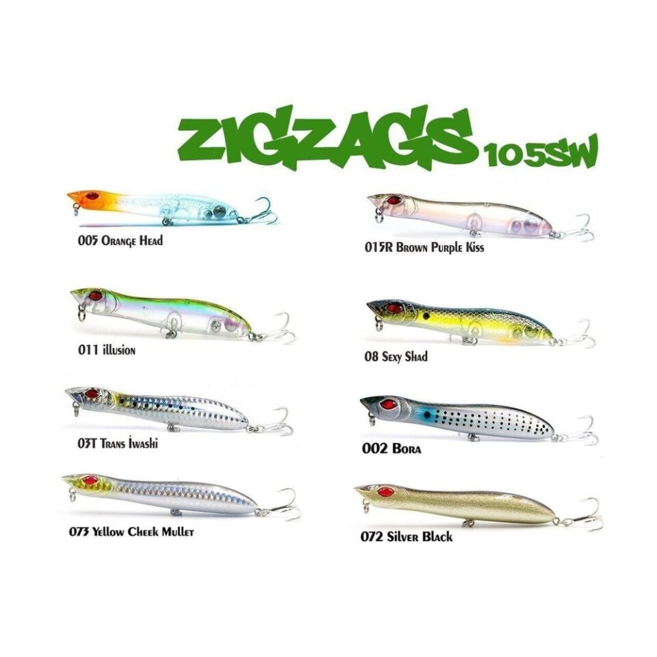 Fujin Zigzags 105sw 10gr Maket Balık
