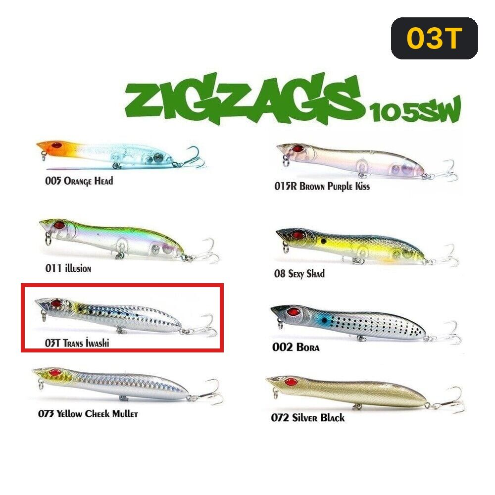 Fujin Zigzags 105sw 10gr Maket Balık 03T