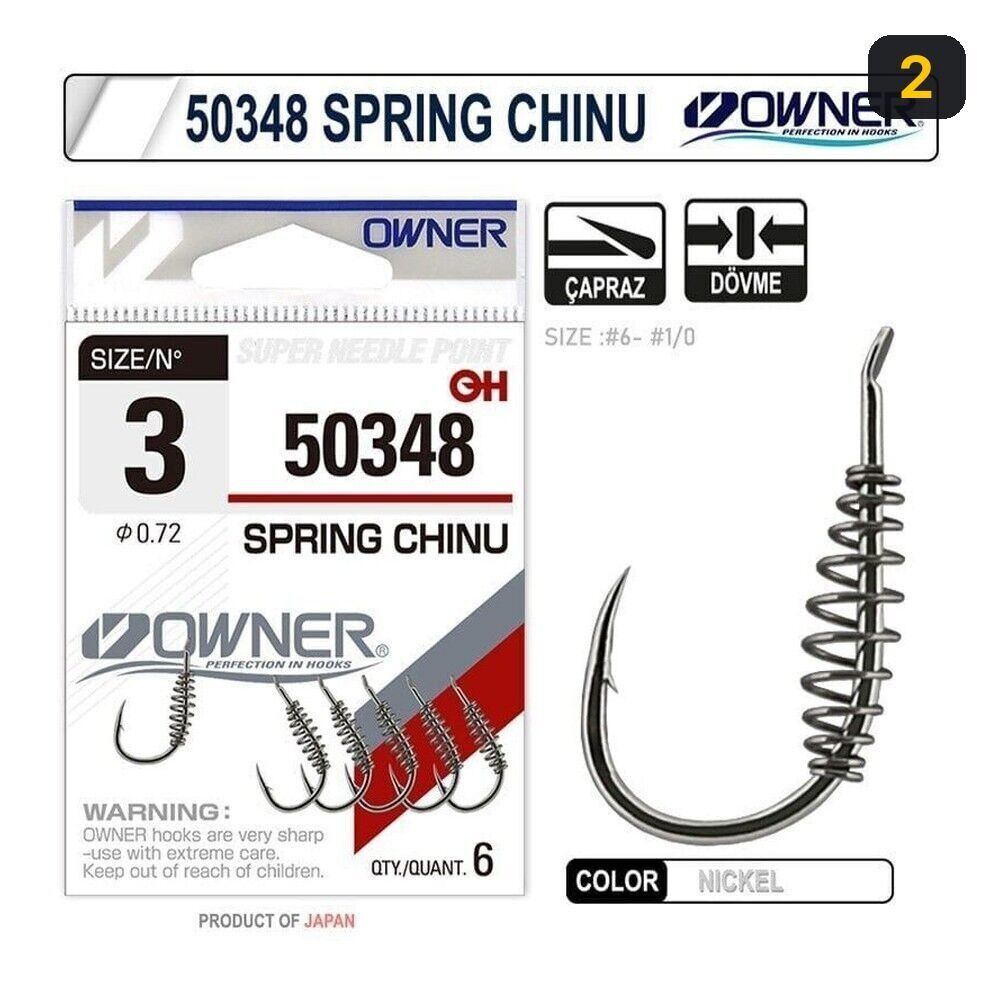 Owner 50348 Spring Chinu Nickel İğne 2