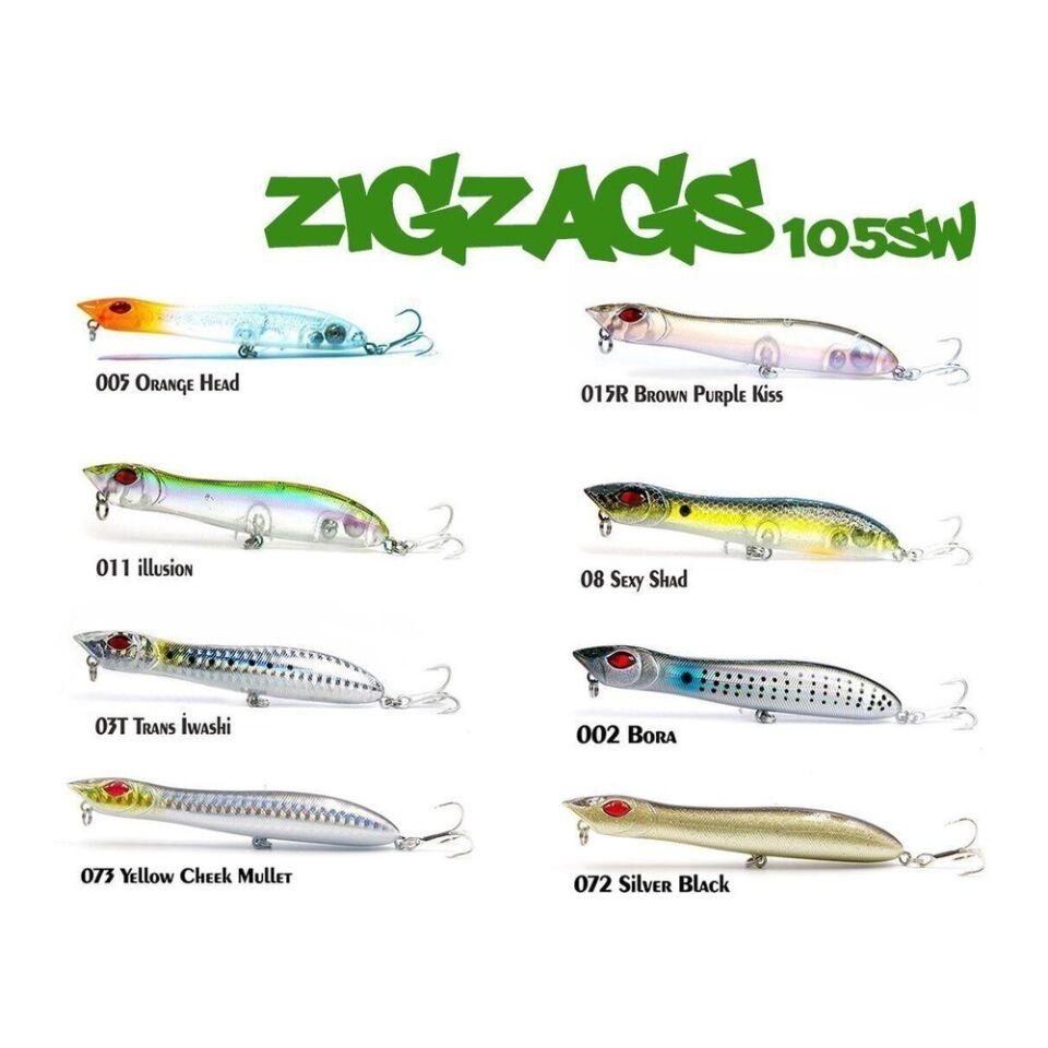Fujin Zigzags 105sw 10gr Maket Balık 08