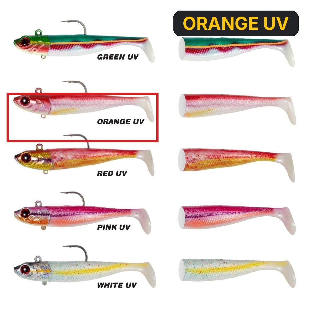 Seabor Deep Fake 100GR 2+1 Silikon Yem ORANGE UV
