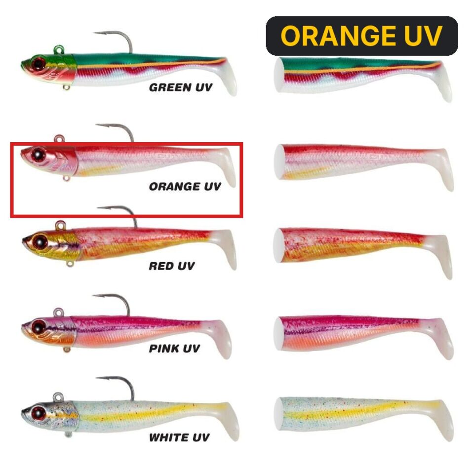 Seabor Deep Fake 100GR 2+1 Silikon Yem ORANGE UV