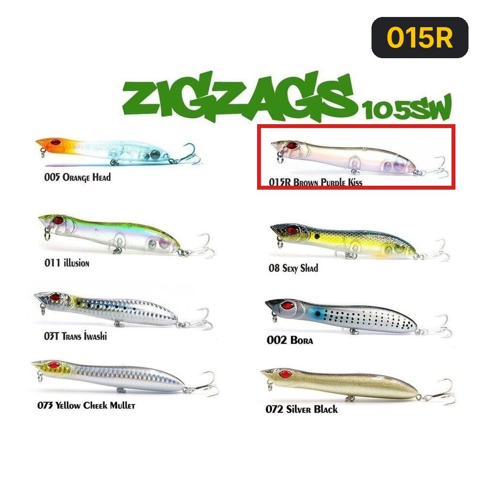 Fujin Zigzags 105sw 10gr Maket Balık 015R