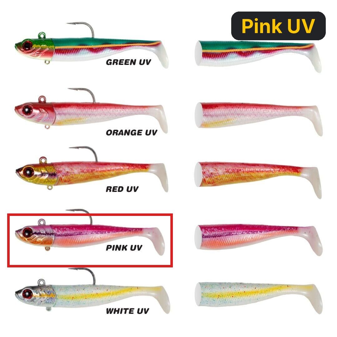 Seabor Deep Fake 100GR 2+1 Silikon Yem Pink UV