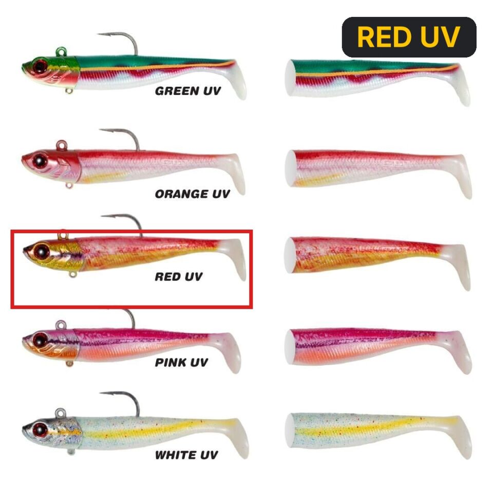 Seabor Deep Fake 100GR 2+1 Silikon Yem RED UV
