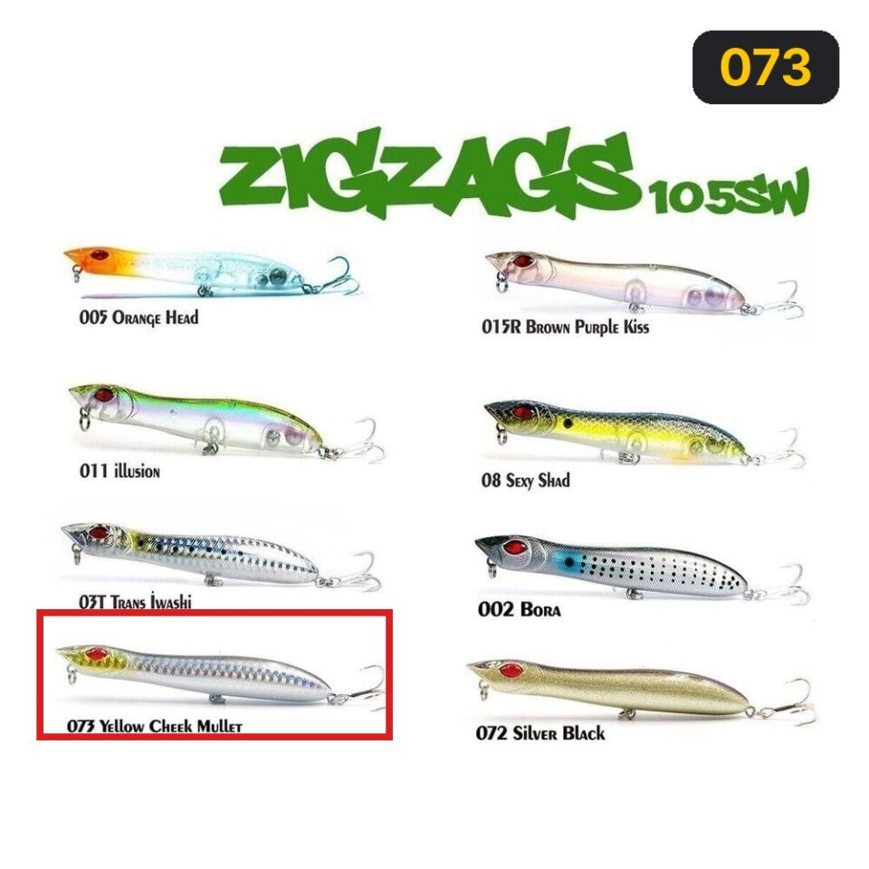Fujin Zigzags 105sw 10gr Maket Balık 073