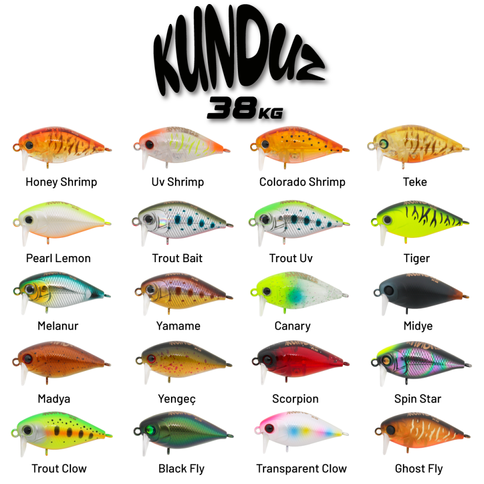 Hanfish Kunduz KG 3.8 Cm 4 Gr Maket Yem