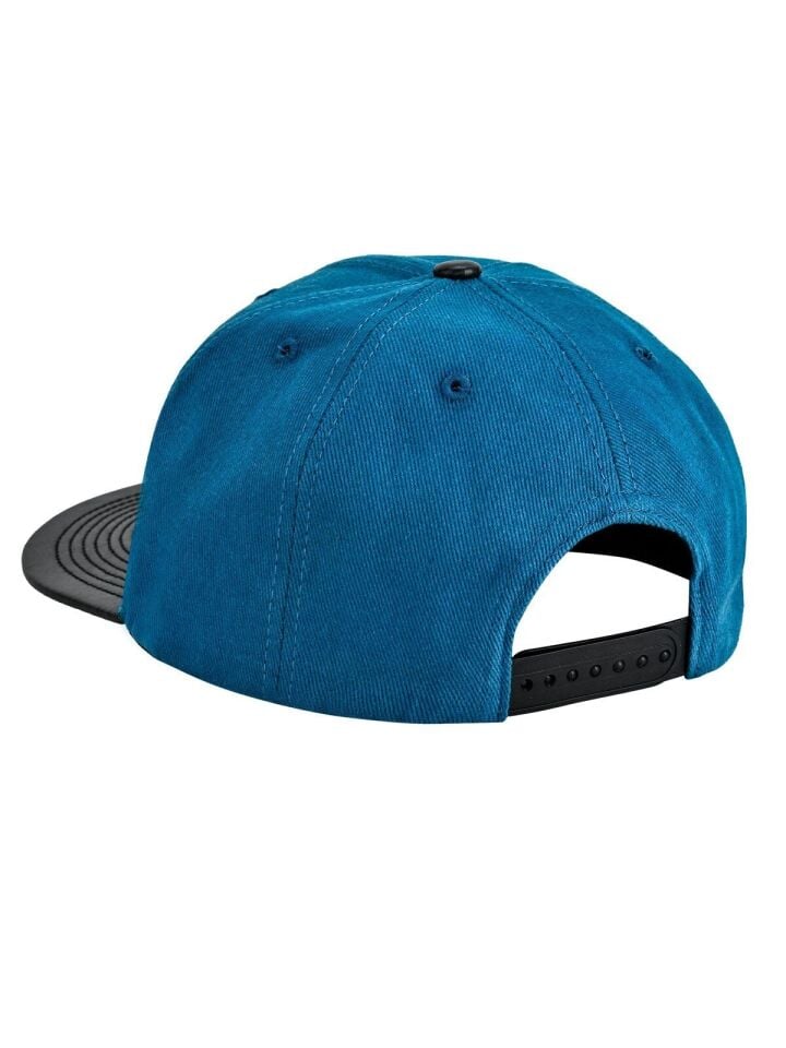 Fujin BTW Leather Visor Şapka Indigo