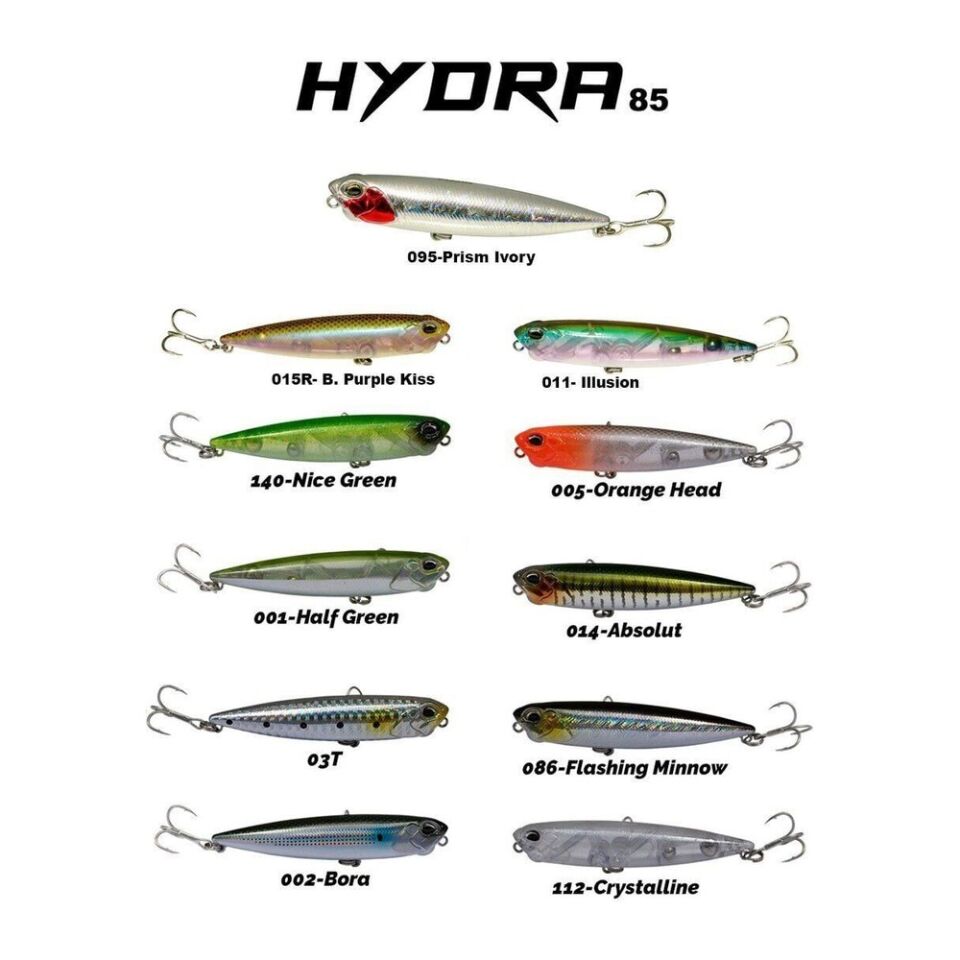 Fujin Hydra 85mm 10gr Su Üstü Maket Balık 001