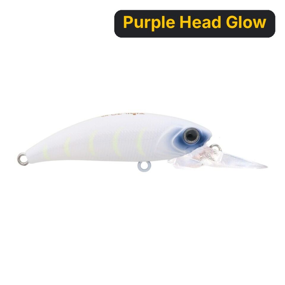 Hanfish Zıpır UG 50mm 4,5 GR Lrf Maket Balık Purple Head Glow