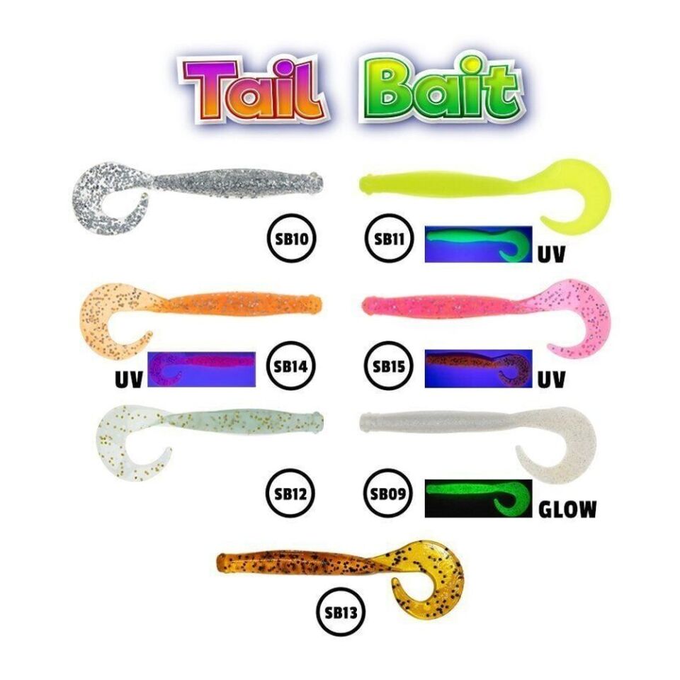 Fujin Tail Bait 105mm Silikon Balık SB09