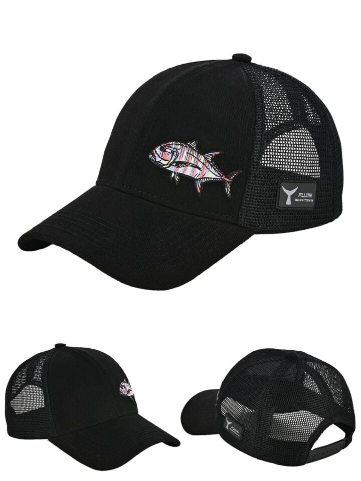 Fujin Pro Angler Black GT Şapka